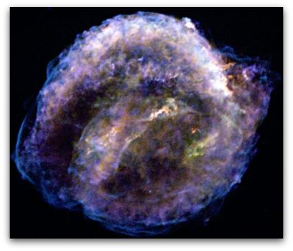 Resto de la supernova de Kepler
